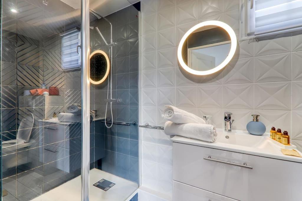 Duplex Le Colombier - Beautiful Charming Home マニー＝ル＝オングル エクステリア 写真