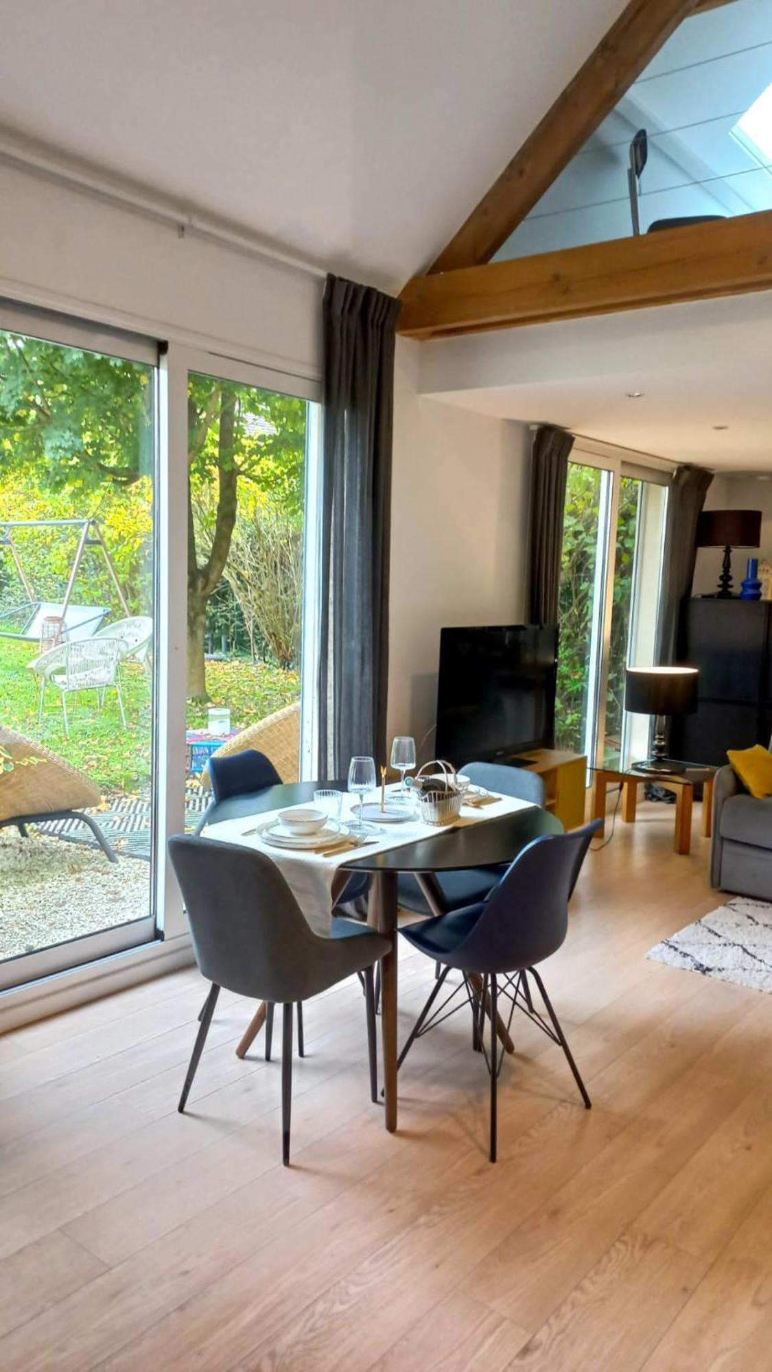 Duplex Le Colombier - Beautiful Charming Home マニー＝ル＝オングル エクステリア 写真
